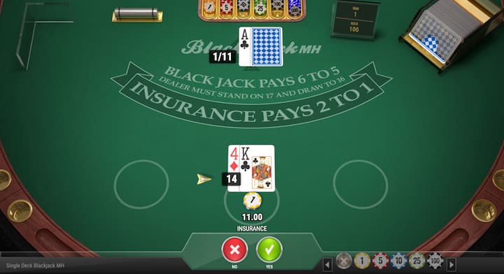 Online Blackjack by Play n Go in the UK