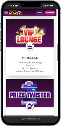 Slots Magic VIP casino bonuses